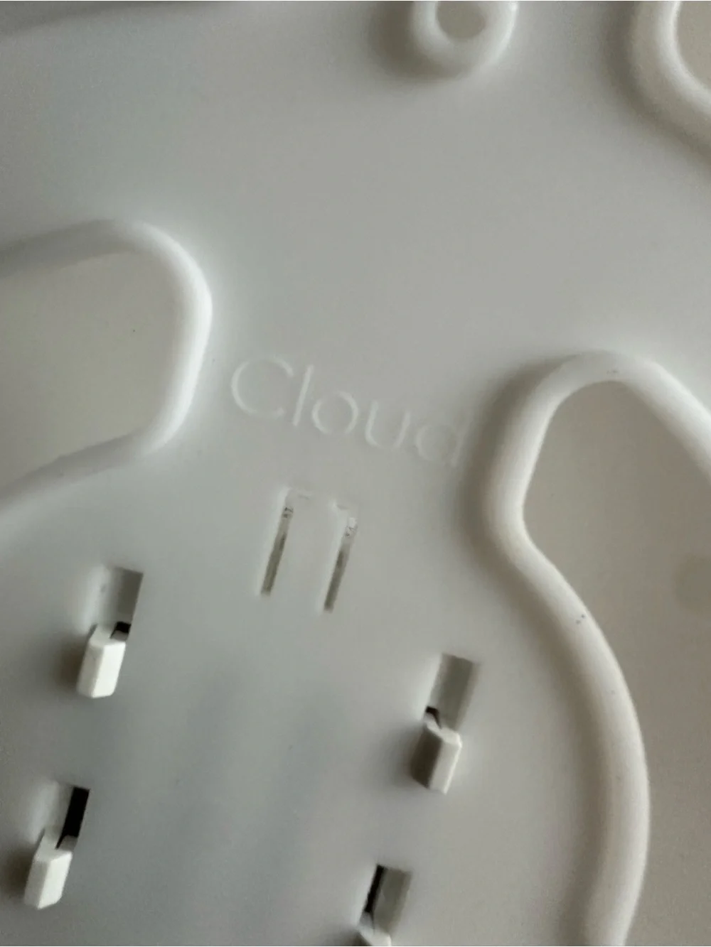 Cloud-Shaped Wall Night Light - White